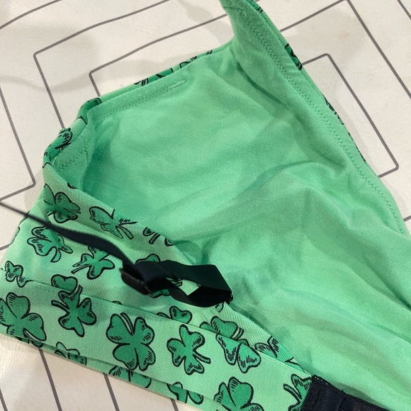 MeUndies Shamrock 'Best of Luck' Ruched Bralette - Picture 8 of 8